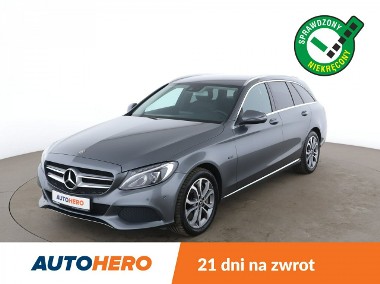 Mercedes-Benz Klasa C W205 C350e PHEV Automat Avantgarde Klima Navi Tempomat Grzane Fotele Kame-1