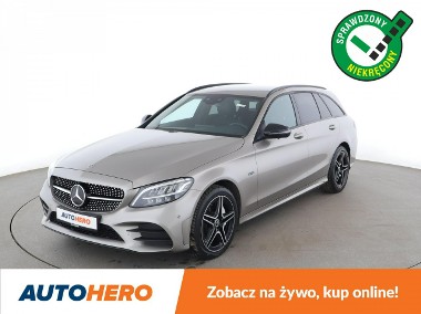 Mercedes-Benz Klasa C W205 FV23 C300e PHEV Automat AMG Line Tempomat Navi Virtual Kamera360 LED-1