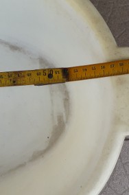 Wanienka plastikowa biała, owalna, 60x40 cm, 20 cm głębokości.-2
