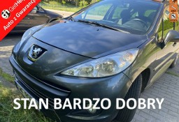 Peugeot 207 Benzyna, po liftingu, klimatyzacja, szklany dach, isofix