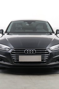 Audi A5 III , Salon Polska, 190 KM, Automat, Skóra, Navi, Klimatronic,-2