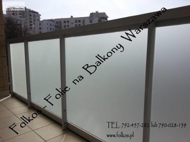 Folie okienne Radzymin - oklejanie szyb, balkonów...Folie dekoracyjne-1