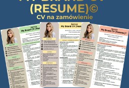 Pisanie CV na zamówienie, tworzeniem CV, Skuteczne CV i list motywacyjny 