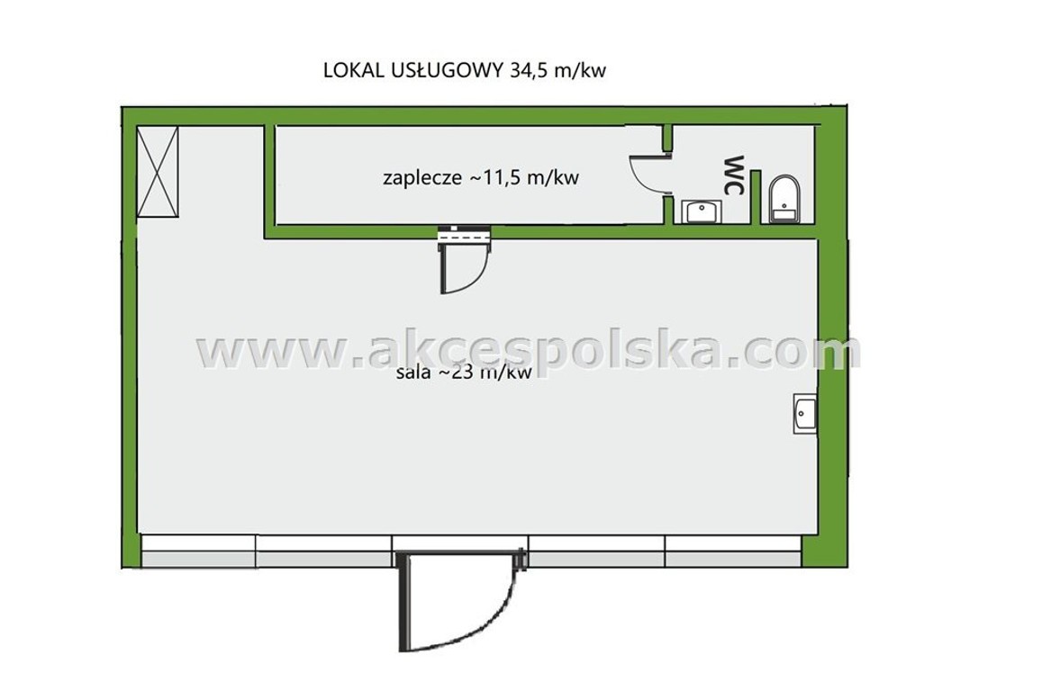 Komercyjne na sprzedaż, 35 m², Warszawa Mokotów Sadyba, Warszawa