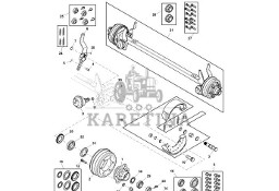 John Deere 960 - Akumulator pneumatyczny DC220036 (Hamulce)