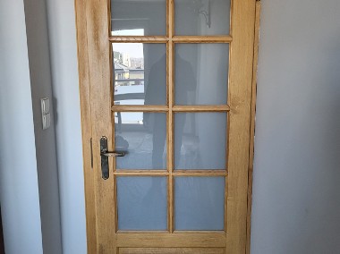 Sprzedam wewnętrzne drzwi drewniane - DĄB-1
