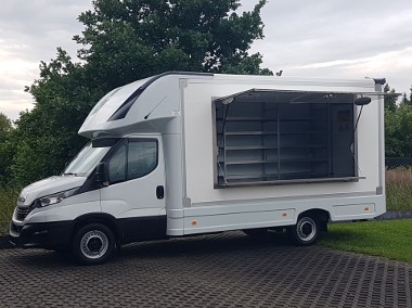 SKLEP FOODTRUCK BAR KONTENER NISKOPODŁOGOWY 4,44x2,23x2,42 KLIMA-1