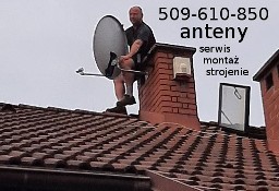 anteny POLSATu CANAL+ DVBT montaż instalacja ustawienie serwis anten Targówek