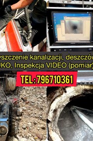Hydraulik Wrocław czyszczenie kanalizacji WUKO, inspekcje TV-2