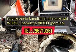 Hydraulik Wrocław czyszczenie kanalizacji WUKO, inspekcje TV