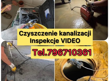 Hydraulik Wrocław czyszczenie kanalizacji WUKO, inspekcje TV-1