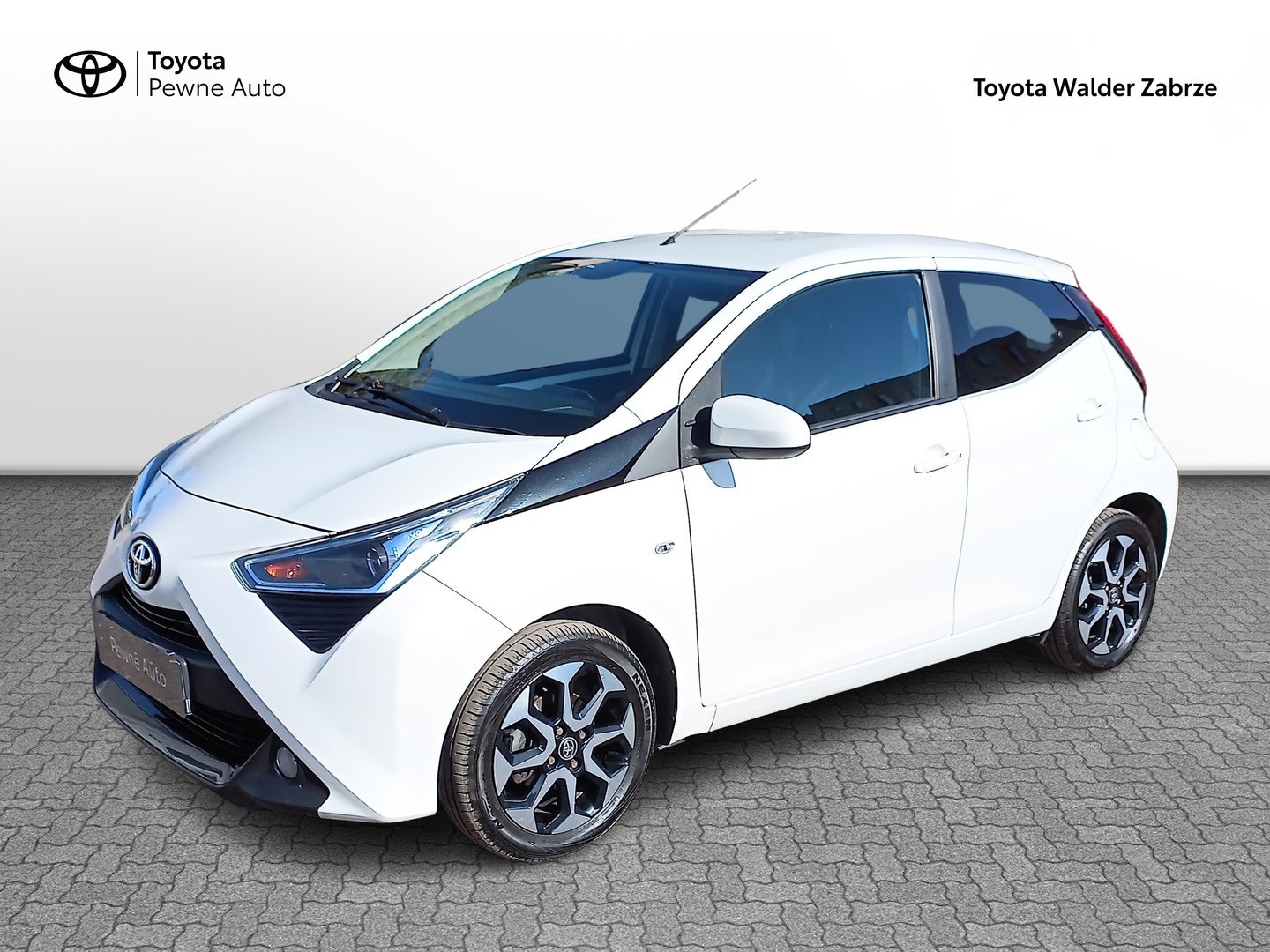 Toyota Aygo 1.0 X-Play Style Connect Salon Polska Gwarancja Bezwypadkowy FV23%