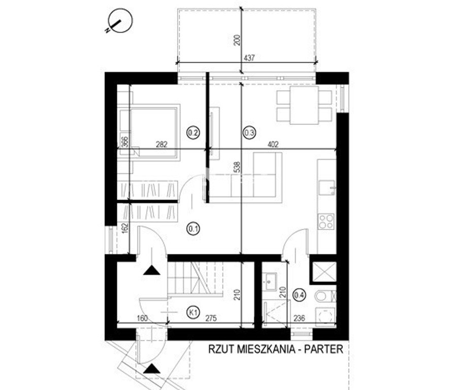 Nowoczesny apartament blisko centrum - Widok 6