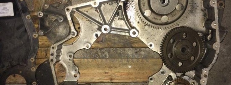 Cat c15 - Osłona Rozrządu-1