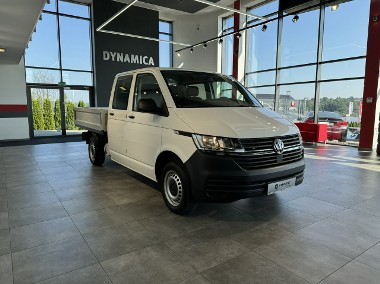 Volkswagen Transporter Doka 2.0TDI 110KM M5 2020 r., L2 3.400, 6os, salon PL, I wł., f-a VA-1