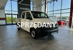 Volkswagen Transporter Doka 2.0TDI 110KM M5 2020 r., L2 3.400, 6os, salon PL, I wł., f-a VA