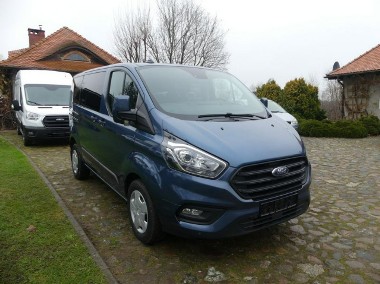 Ford Transit Custom 2.0 Tdci 170KM 320L - Navi - Automat - 9 osob F. VAT23 Bezwypadkowy-1