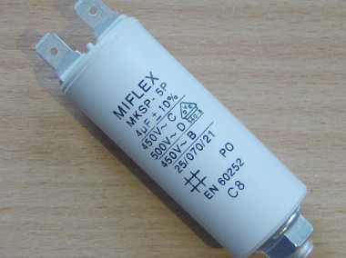 Kondensator rozruchowy 4µF MKSP-5P-1