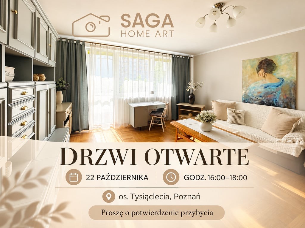 Mieszkanie na sprzedaż, 4 pokoje, 80 m², Poznań