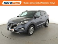 Hyundai Tucson III navi klima auto grzane fotele i kierownica kamera i czujniki parkowa