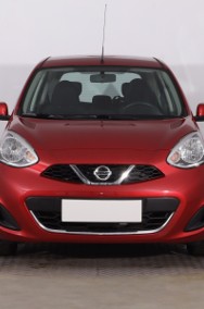 Nissan Micra IV , Salon Polska, Klima, Tempomat, Parktronic-2