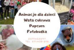 Wata cukrowa/popcorn/fotobudka/animacje dla dzieci/animatorka/wesele/urodziny 