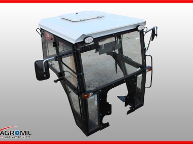 Kabina do ciągnika C-330 bez błotników Naglak "Elegant" kolor RAL7035-1