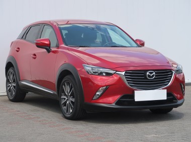 Mazda CX-3 , Salon Polska, Automat, VAT 23%, Skóra, Klimatronic,-1