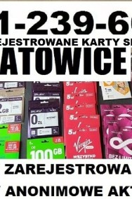 KARTY SIM NA SŁUPA DETAL KARTA STARTERY STARTER ZAREJESTROWANE AKTYWNE ANONIM -3