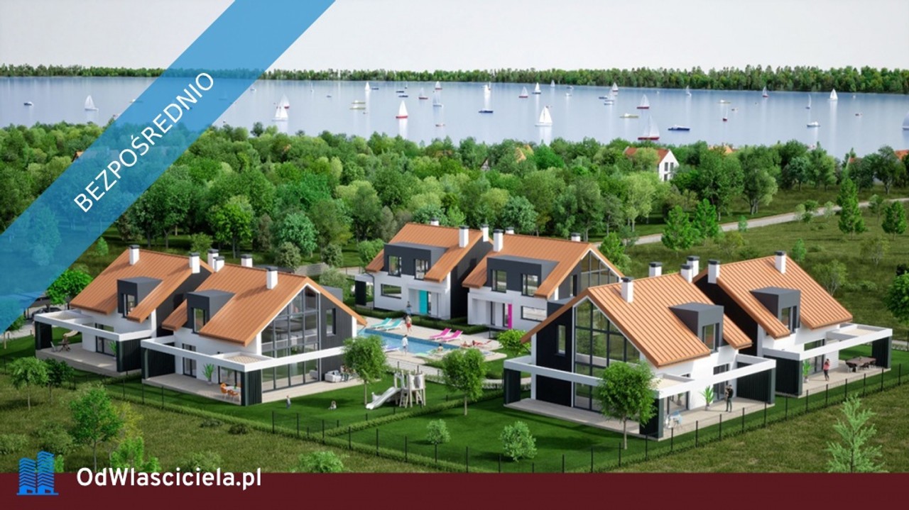 Enklawa Mazury, luksusowe domy z basenem, przy szlaku WJM, mrągowski