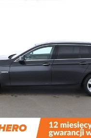 BMW SERIA 5 BI-Xenon, podgrzewane fotele, duża navi, PDC, skóra-2