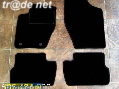 Citroen C4 2004-2011 3 i 5d HB najwyższej jakości dywaniki samochodowe z grubego weluru z gumą od spodu, dedykowane Citroen C4-1