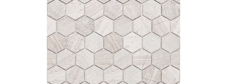 Mozaika Barwolf Marmurowa hexagony 30,1x29,8 FAVO CM-15031 WYPRZEDAŻ MAGAZYNOWA-1