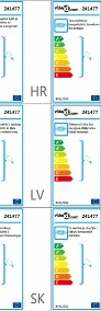 vidaXL Lampa sufitowa, 5 żarówek E14, fioletowa/biała 241477-4