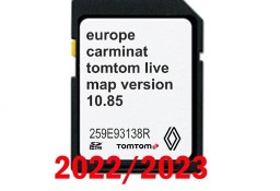 MAPA TomTom Carminat LIVE 1085 EUROPA RENAULT Nowość 2022
