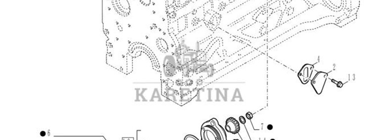 New Holland T6010 Kolo zebate napedz 27t 4896138-1