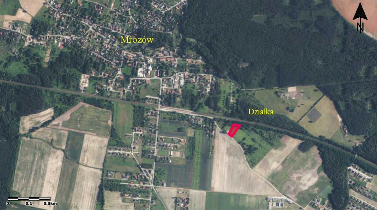 Duża działka budowlana z warunkami zabudowy - View 3