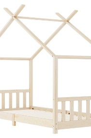 vidaXL Rama łóżka dziecięcego, lite drewno sosnowe, 90 x 200 cm283366-2