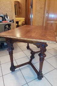 Sprzedam stylowy stolik drewniany 110x75-2