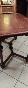 Sprzedam stylowy stolik drewniany 110x75-4