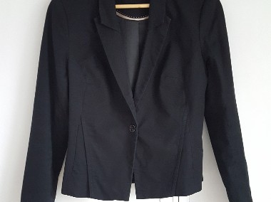 Marynarka Orsay czarna na guzik 40 L żakiet do spodni spódnicy pracy biura-1
