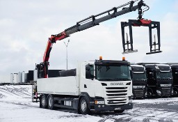 Scania G420 G 410 / 6 X 2 SKRZYNIOWY + HDS PALFINGER PK 23002 OŚ SKRĘTNA CHWYTAK