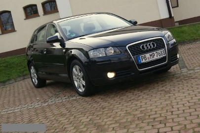 Audi A3 II (8P) 1.9TDi* czarny* 5DRZWI* bdb stan* KLIMA* alufelgi *