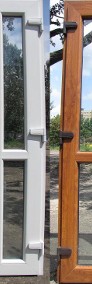 NOWE Drzwi PCV 160x210  PVC szyba panel, sklepowe  biurowe białe od ręki-3