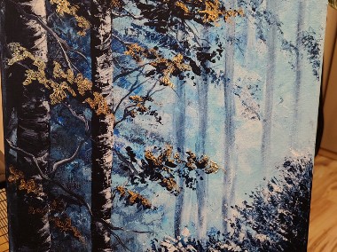 Obraz "Blue forest"-1
