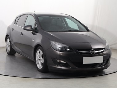 Opel Astra J , Serwis ASO, Skóra, Klimatronic, Tempomat, Parktronic,-1