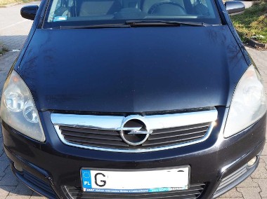 Opel Zafira B 1.6 benzyna, 105 KM, 7 osobowa, klimatyzacja, tempomat.-1