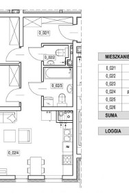 Mieszkanie, sprzedaż, 59.09, Szczecin, Żelechowa-3