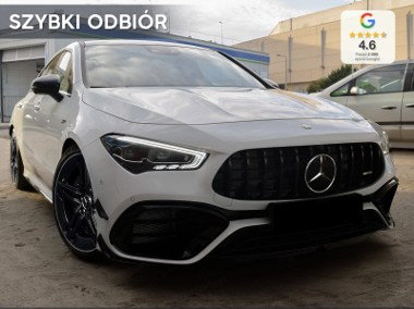 Mercedes-Benz Klasa CLA AMG 45 S 4-Matic+ Pakiet AMG Premium Plus + Night + Dach panoramiczny-1