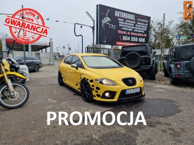 SEAT Leon II FR 2.0 Turbo 200 KM, Kubełki, Sportowy Wydech, Sportowy Dolot, Gwin-1